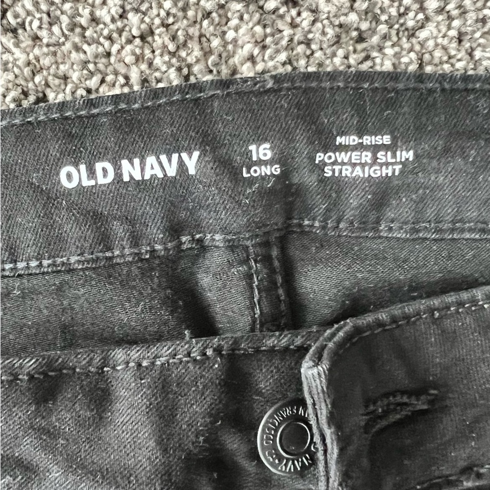 Old Navy Midrise Power Slim Jeans